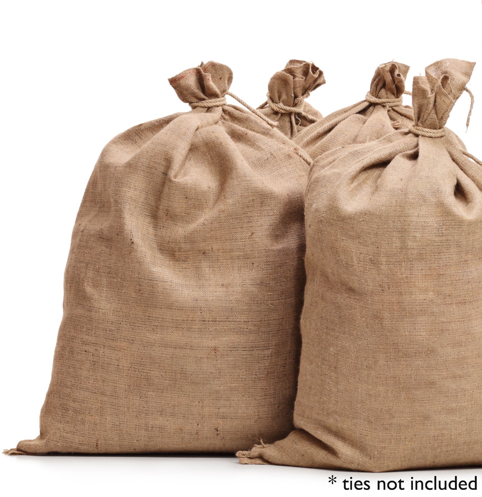 (50) 22x36 Burlap Bags Wholesale Bulk - Sacks Potato Race Sandbags Home Depot