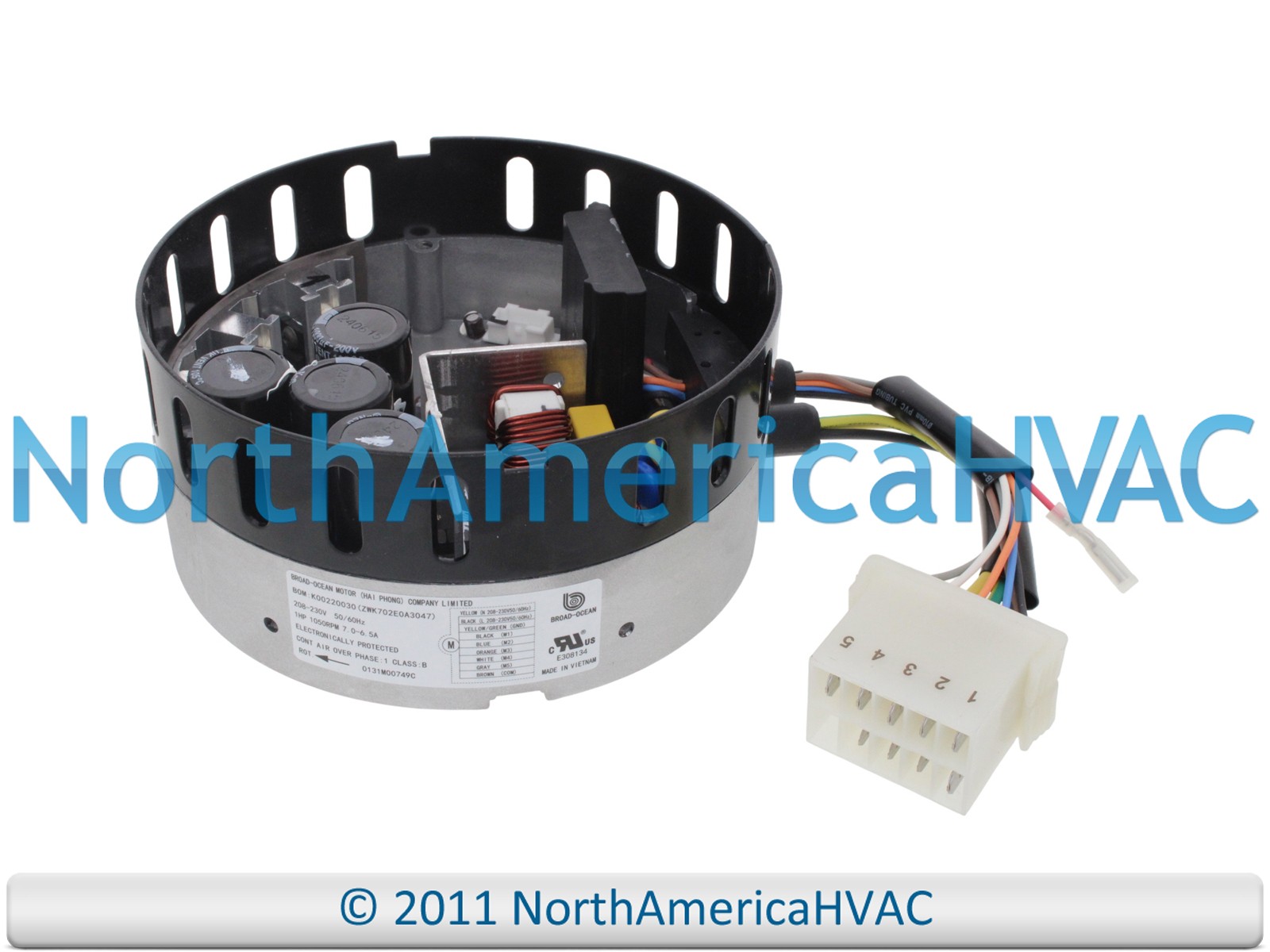 OEM X13Furnace Blower Motor Module Replaces Broad-Ocean ZWK702E0A3047 K00220030