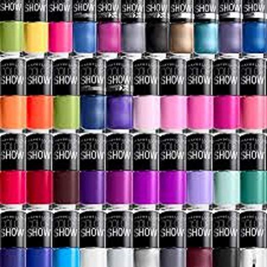 12 PIECE Maybelline Color Show Nail Polish SET (NO REPEAT COLORS)