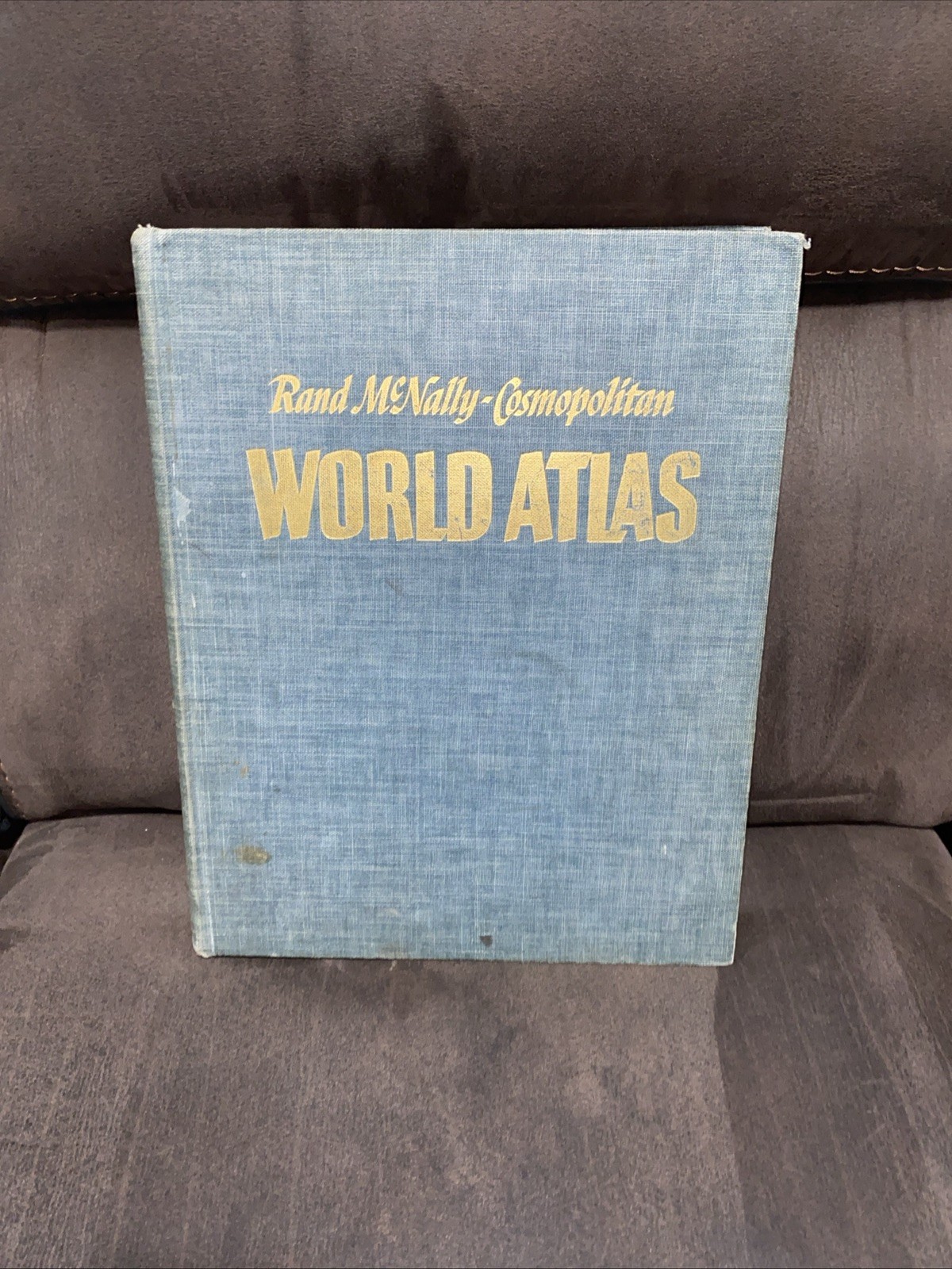 VTG Rand McNally Cosmopolitan World Atlas 1949 BOOK Maps - READ DESCRIPTION VTG Rand McNally Cosmopolitan World Atlas 1949 BOOK Maps - READ DESCRIPTION