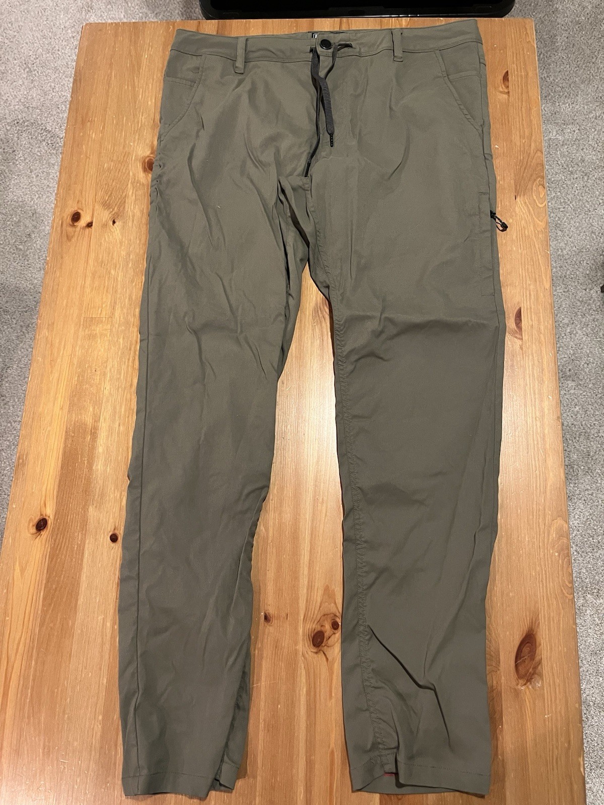 Green 686 Everywhere Everyday Casual Hiking Outdoor Pants Men\'s Size 36X34 Slim