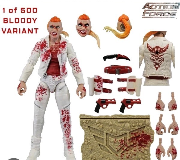 Valaverse Action Force Bloody Pandora figure complete Variant Mail Away NIB Valaverse Action Force Bloody Pandora figure complete Variant Mail Away NIB
