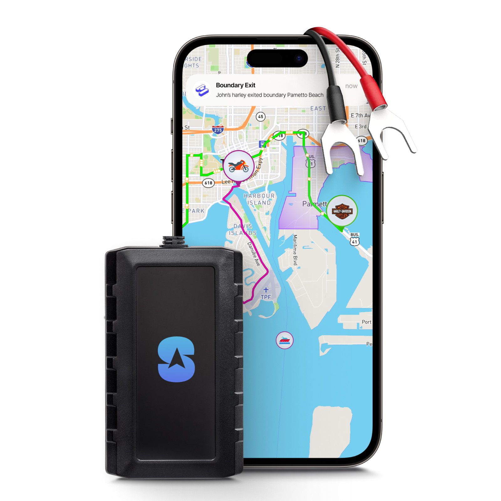 Spytec GPS Motorcycle Tracker - Waterproof Real-Time Tracking with Trip history Spytec GPS Motorcycle Tracker - Waterproof Real-Time Tracking with Trip history