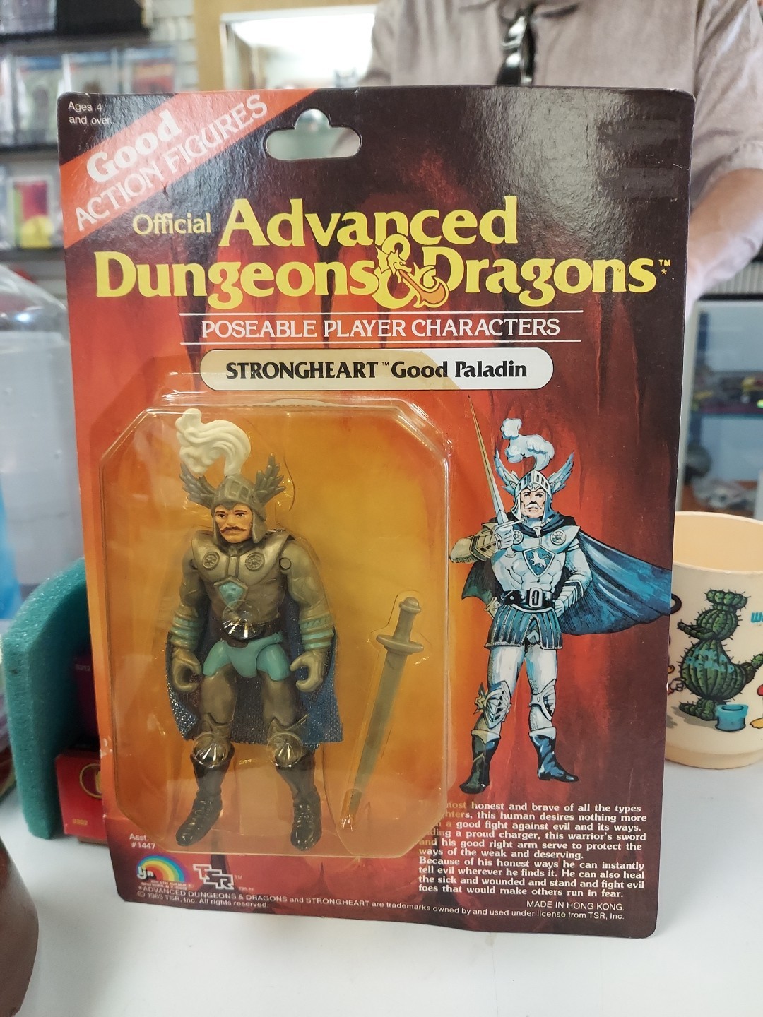 1983 Official Advanced Dungeons & Dragons Strongheart Good Paladin Vintage 