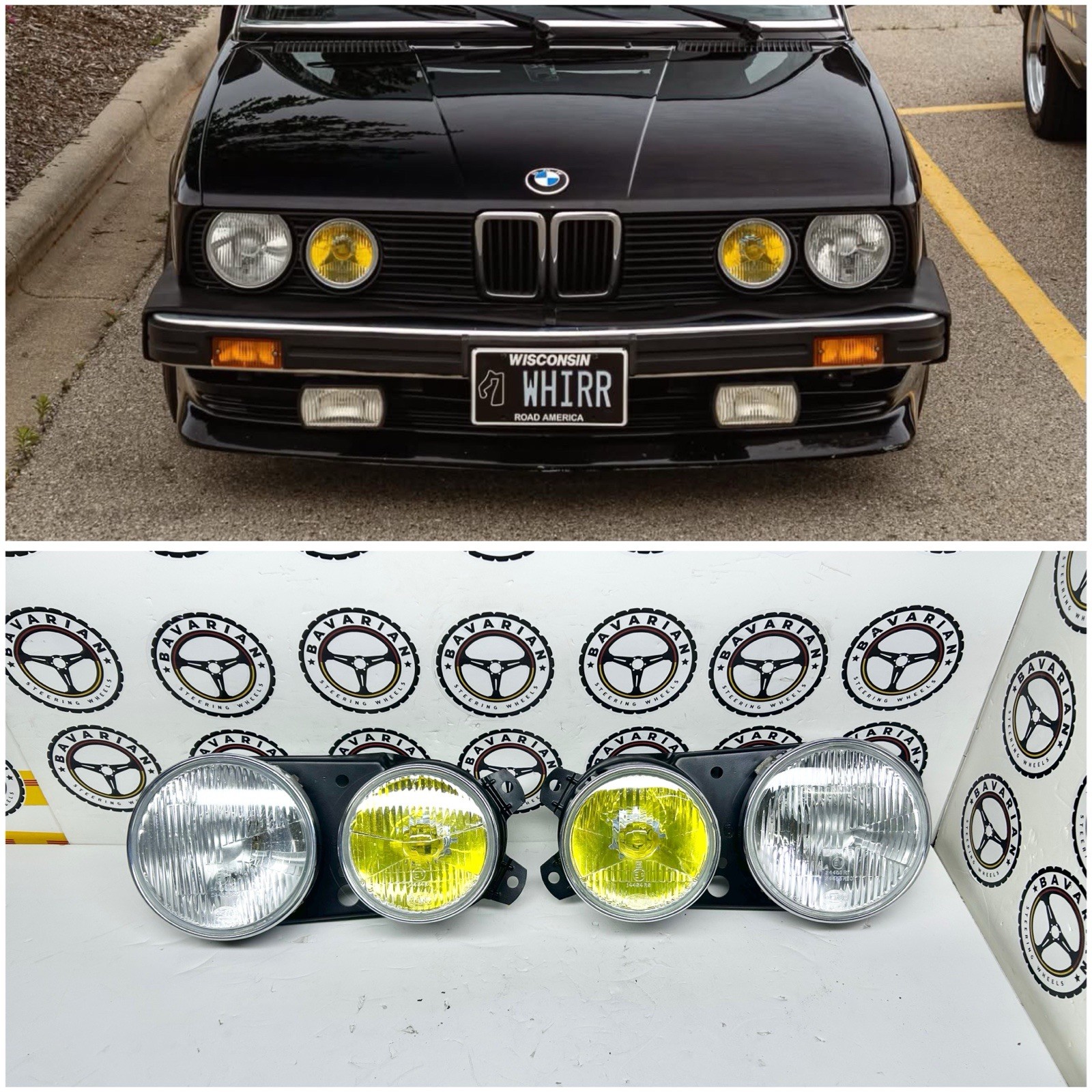 BMW E28 Euro French Headlights R+L 518 520 525 535 M5 M535i Restored RARE BMW E28 Euro French Headlights R+L 518 520 525 535 M5 M535i Restored RARE