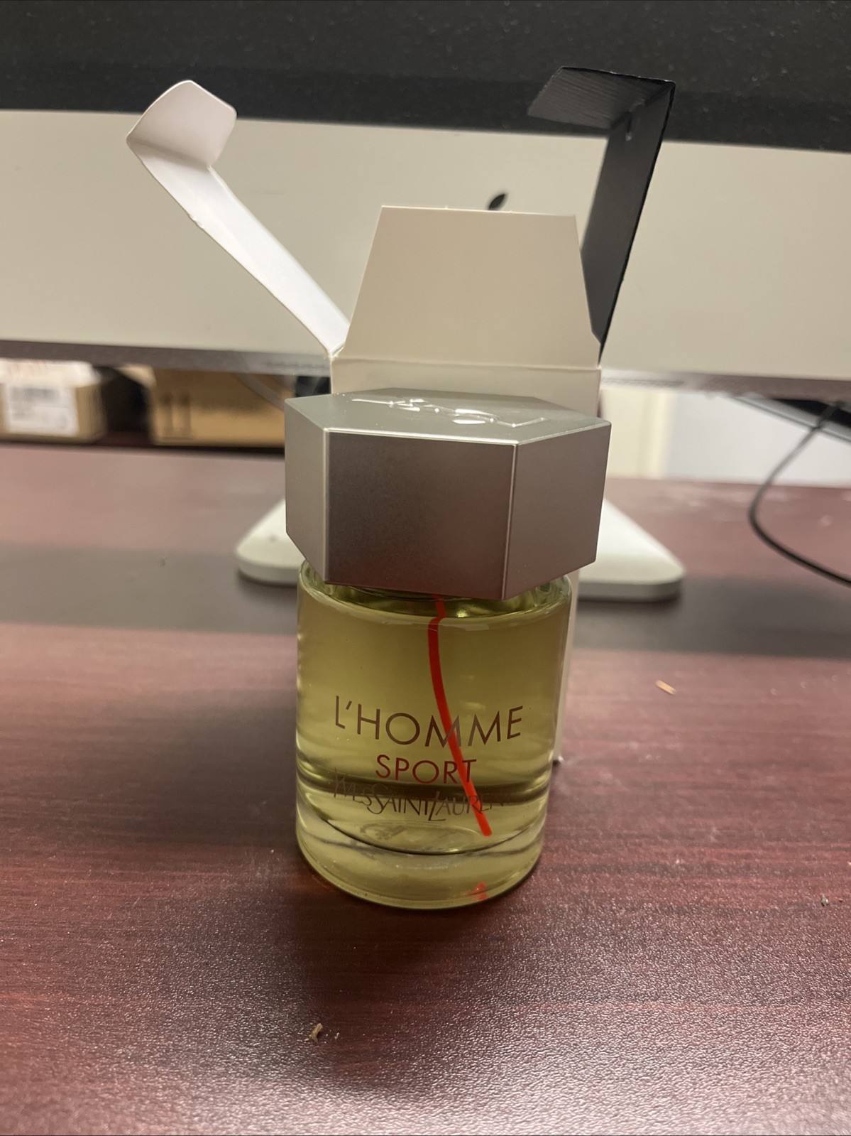 YSL L\'homme -SPORT- EDT 3.3 oz /100 ml SPRAY ORIGINAL FORMULA  2014 RARE