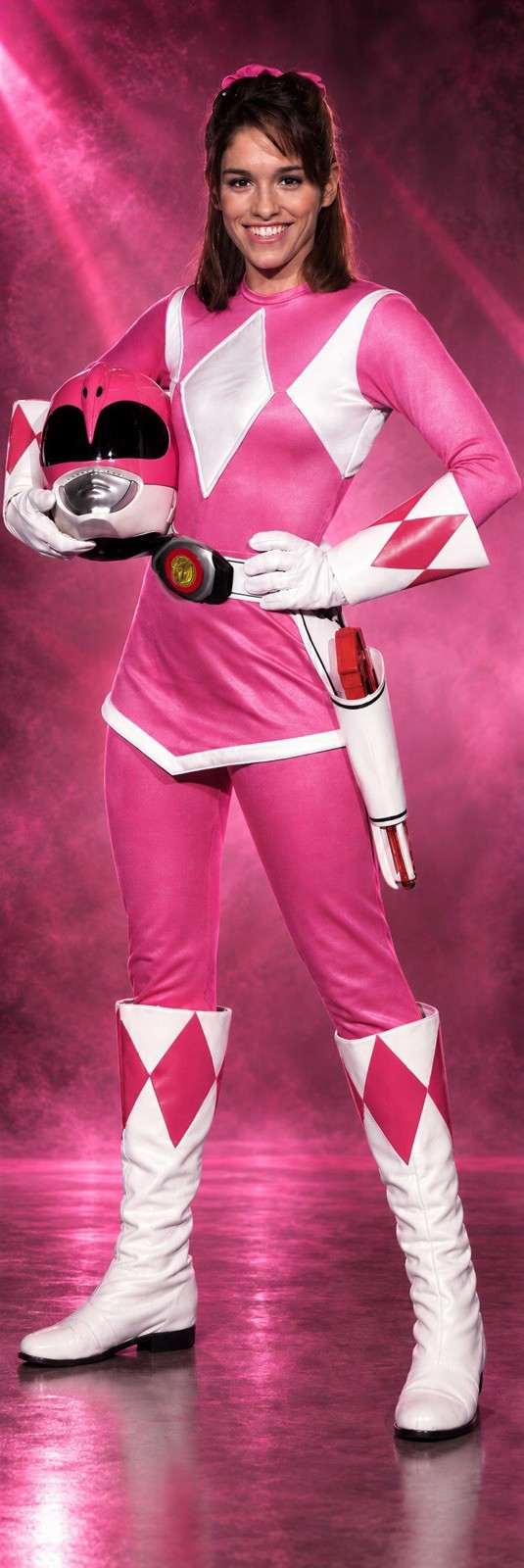GIANT 2’X6’ VINYL BANNER - POWER RANGERS PINK RANGER KIMBERLY / AMY JO JOHNSON GIANT 2’X6’ VINYL BANNER - POWER RANGERS PINK RANGER KIMBERLY / AMY JO JOHNSON