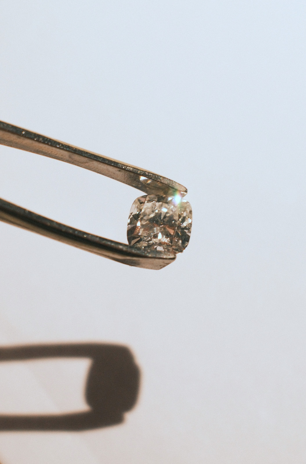 2.81ct Square Cushion Lab Grown Diamond IGI G VVS2 CVD Loose Stone 2.81ct Square Cushion Lab Grown Diamond IGI G VVS2 CVD Loose Stone