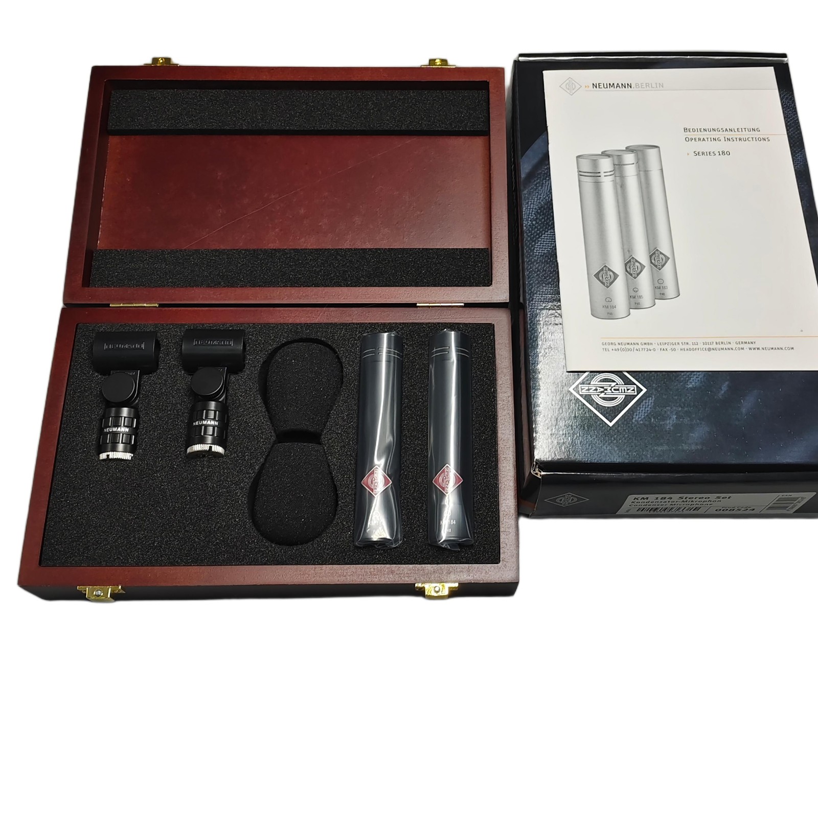Matte Small Diaphragm Condenser Microphones in For Neumann KM184 MT Stereo Set