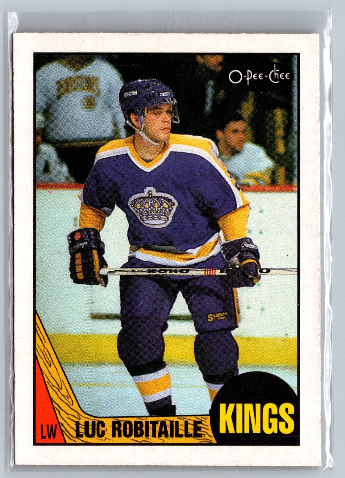 1987-88 O-Pee-Chee #42 Luc Robitaille