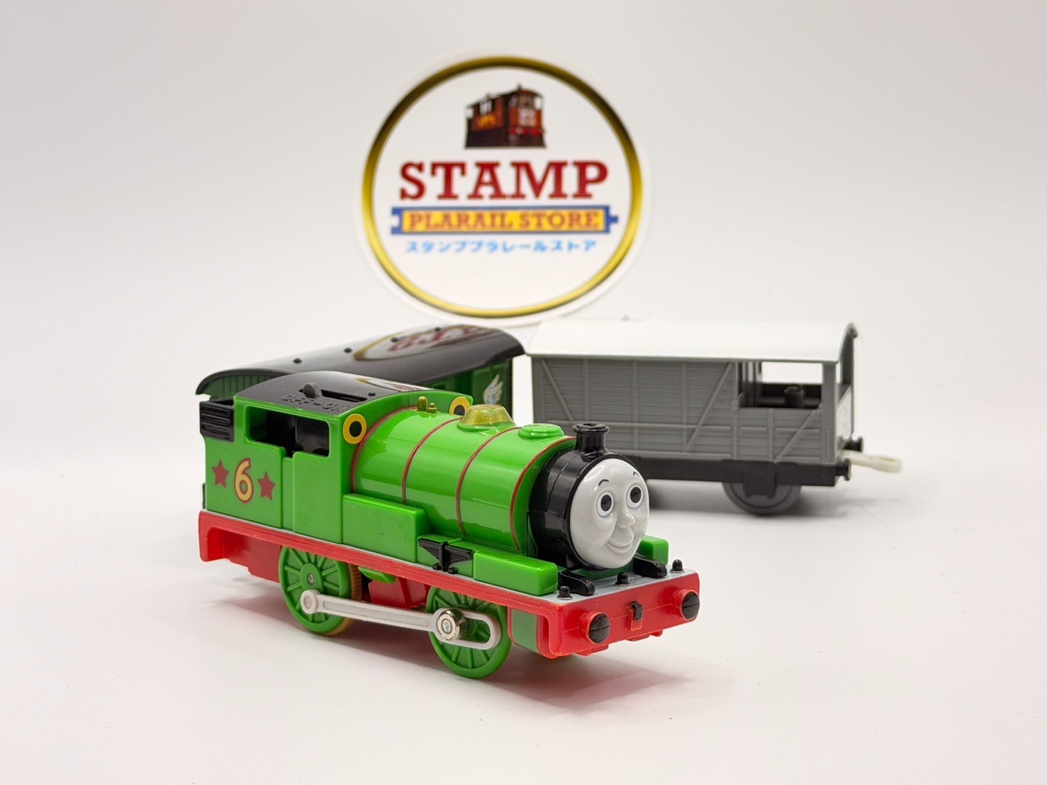 Tomy Trackmaster Plarail Percy & The Speedpost Van Tomy Trackmaster Plarail Percy & The Speedpost Van