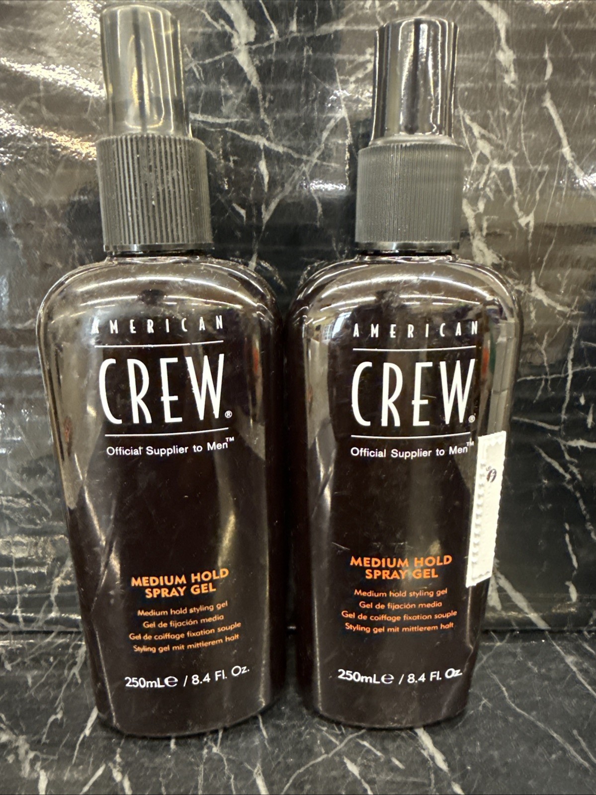 2x American Crew Medium Hold Spray Gel 8.4oz New