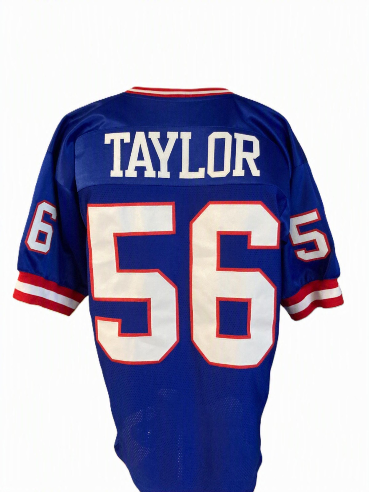 CUSTOM UNSIGNED LAWRENCE TAYLOR BLUE JERSEY XL