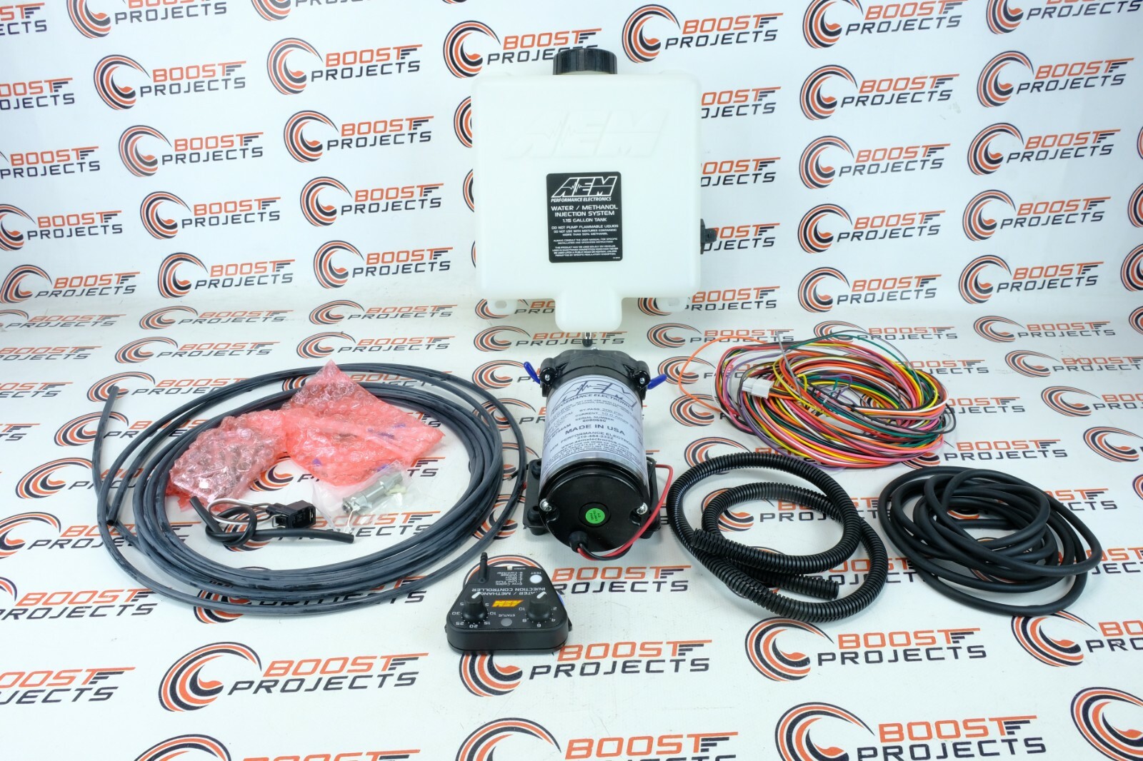 AEM V3 Water Methanol Injection Kit 1.15 Gallon Tank w/ Fluid MAP Sensor 30-3300