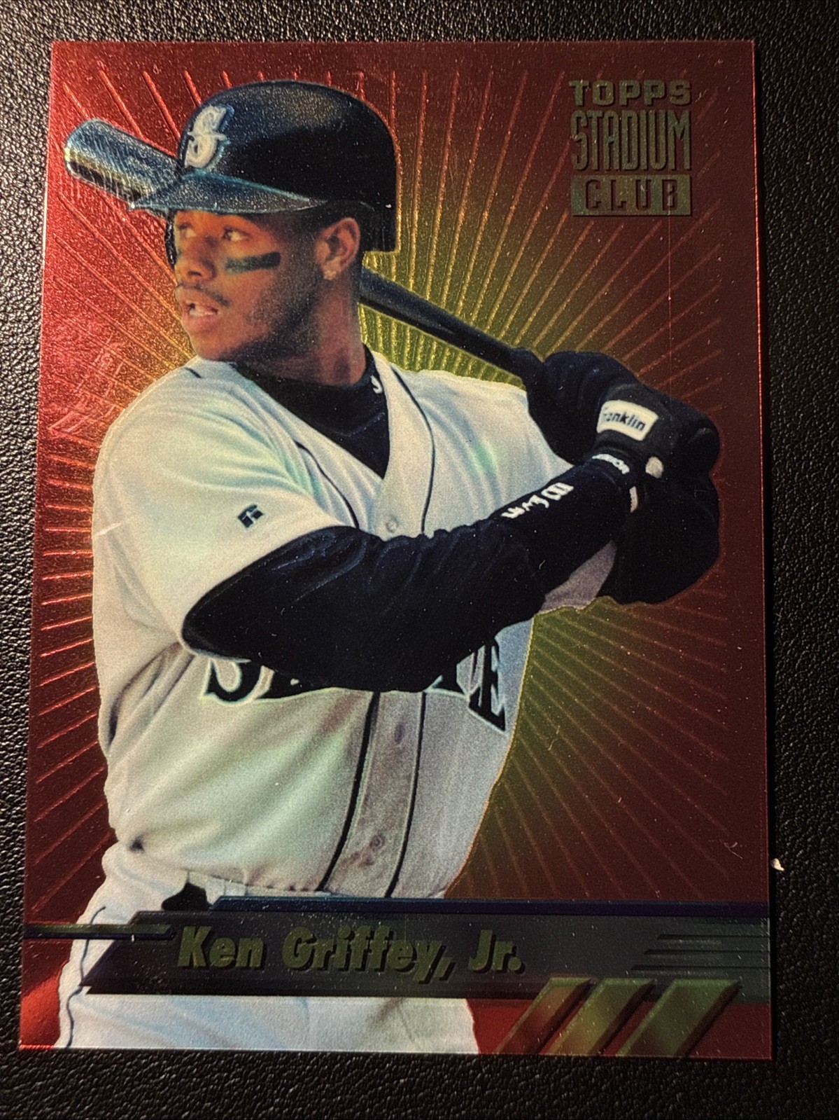 1994 Topps Stadium Club - Ken Griffey, Jr. Red Foil Finest #5