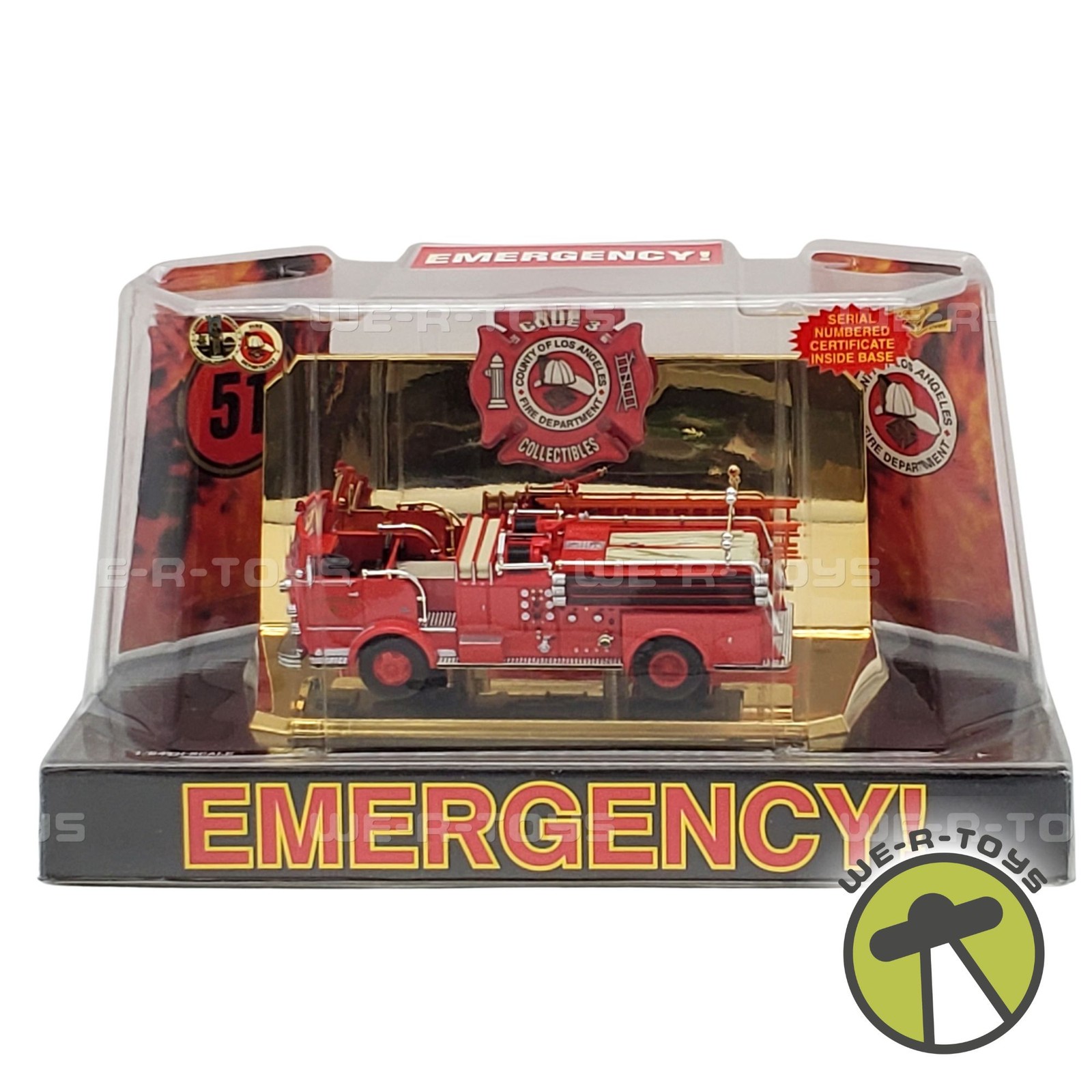 Code 3 Emergency LA County Fire Department Fire Engine Vehicle LE #12957 NRFP
