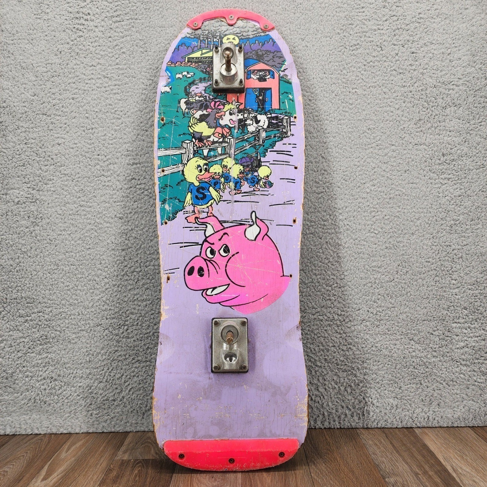 Vintage Rolls Racer Street Plant Mike Barnyard Skateboard Deck Vallely Style 30\