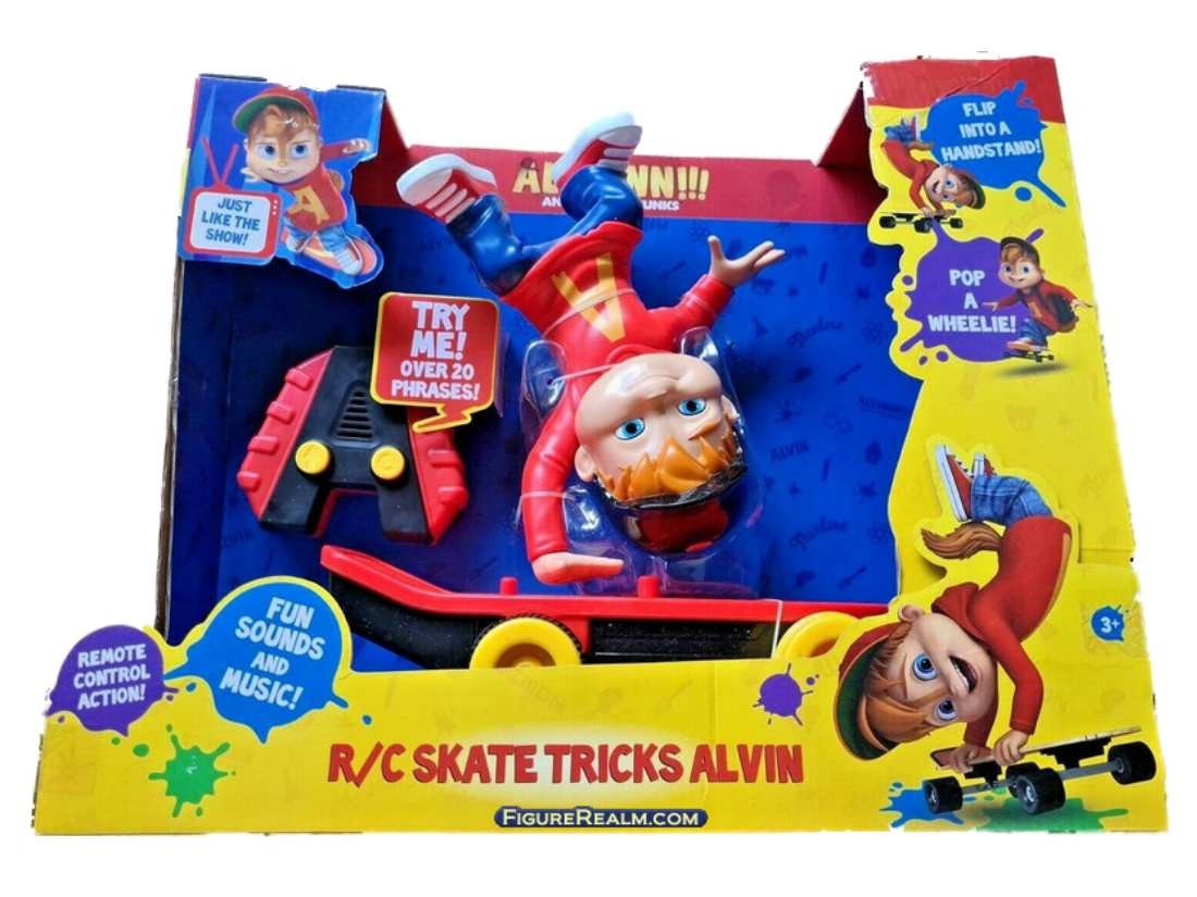 Alvin and the Chipmunks R/C Motorized Alvin Skateboard Tricks