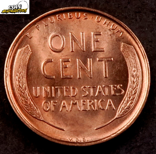 1909 VDB Lincoln Wheat Cent Penny * Gem BU Red * First Year * XX388 1909 VDB Lincoln Wheat Cent Penny * Gem BU Red * First Year * XX388