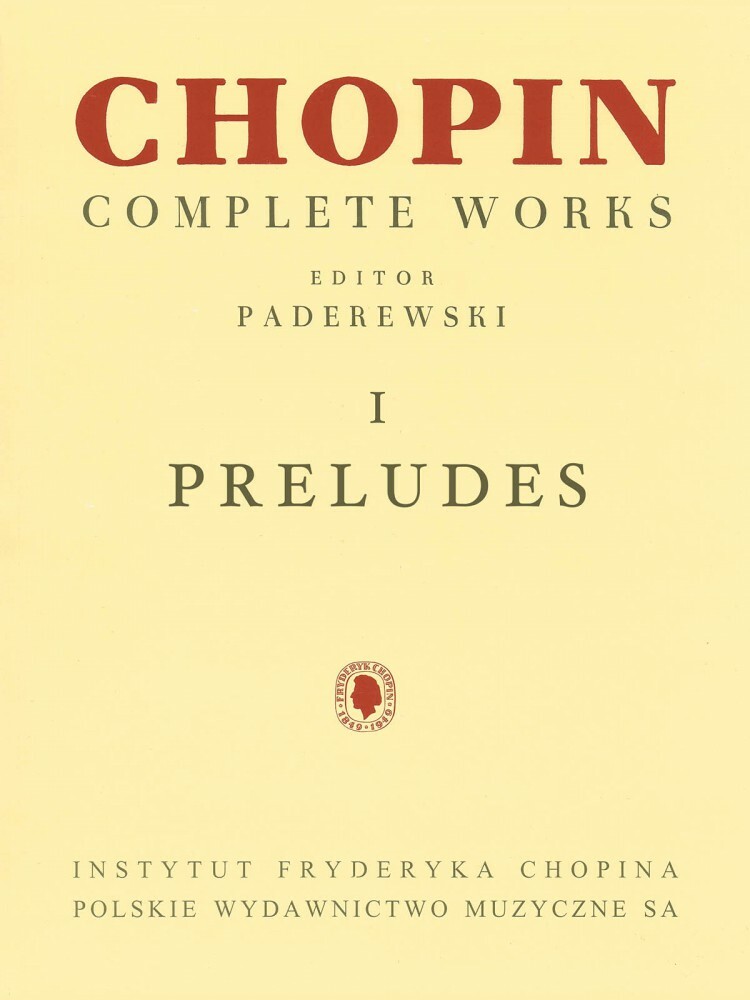 Preludes Sheet Music Chopin Complete Works Vol. I PWM Book NEW 000348113 Preludes Sheet Music Chopin Complete Works Vol. I PWM Book NEW 000348113