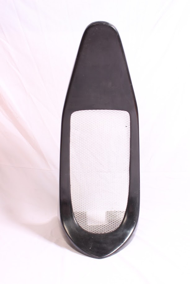 Custom Raked chin Spoiler Radiator cover 4 Honda Fury All years Gelcoat Fiber