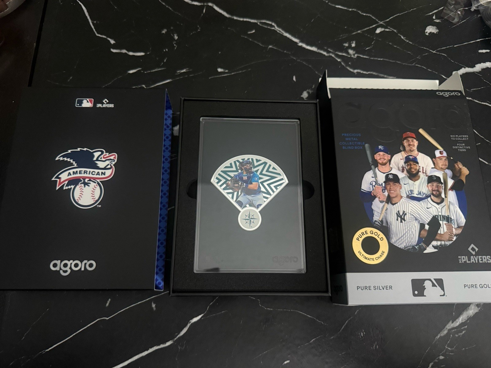 2026 Agoro MLB Cal Raleigh Tier 2 1/2 oz .999 Silver #218/300 Mariners