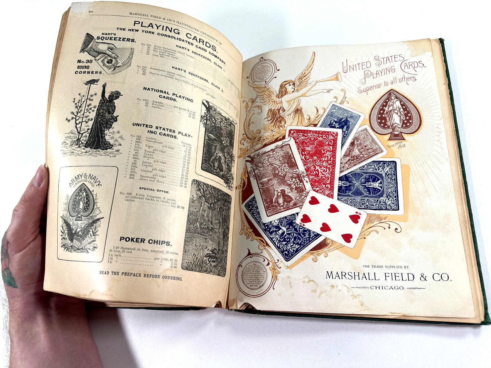 Antique 1890\'s Marshall Fields Catalog NICE clothes tools camera toys L@@K