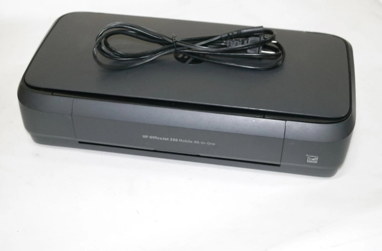 HP OFFICEJET 250 MOBILE ALL-IN-ONE PORTABLE PRINTER/COPIER/SCANNER BLUETOOTH