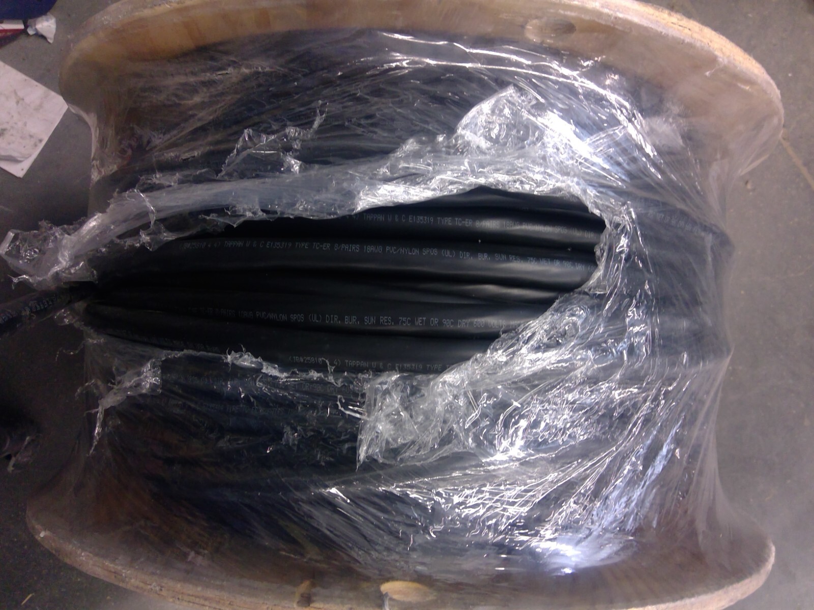 Tappan Wire & Cable E135319 18AWG 8 Pair Cable Sold By The Foot *Free Shipping*