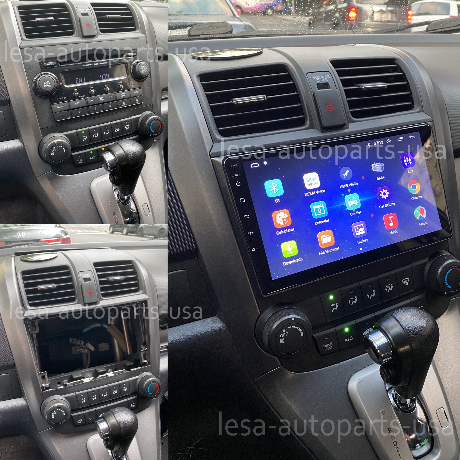 For Honda CRV 2007-2011 Android 13 Apple Carplay Car Stereo 4+64GB Radio GPS AHD For Honda CRV 2007-2011 Android 13 Apple Carplay Car Stereo 4+64GB Radio GPS AHD