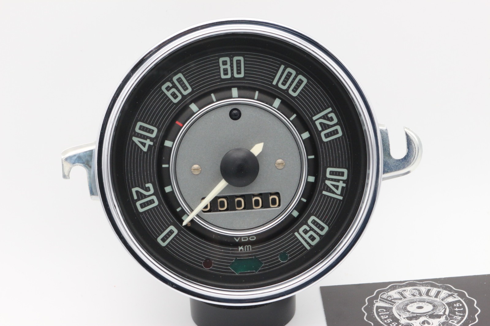 VW bug beetle 1.65 Okrasa style 160kph speedometer speedo restored rebuilt