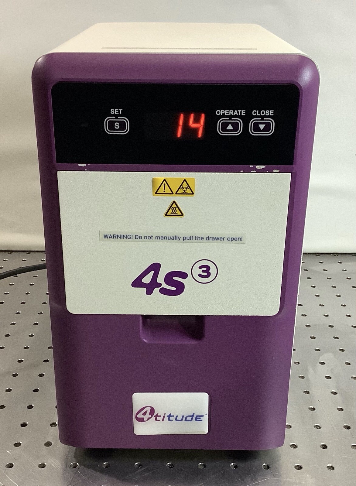 4Titude Semi-Automatic Sheet Microplate Heat Sealer 4S3 HT121TS/4B