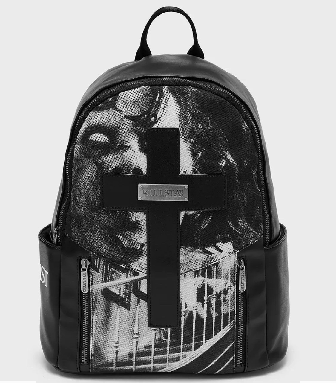 KILLSTAR x The Exorcist Keep Away Backpack Goth Horror Cross NWT Flawed Rare