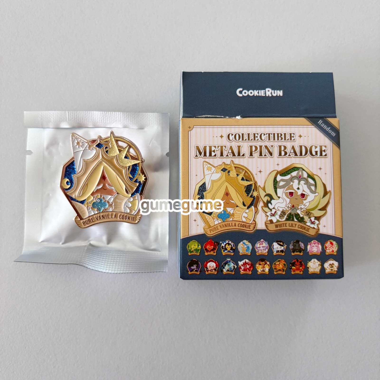 Cookie Run Kingdom Collectible Metallic Pin Badge Pick Your Own CookeRun CRK Cookie Run Kingdom Collectible Metallic Pin Badge Pick Your Own CookeRun CRK