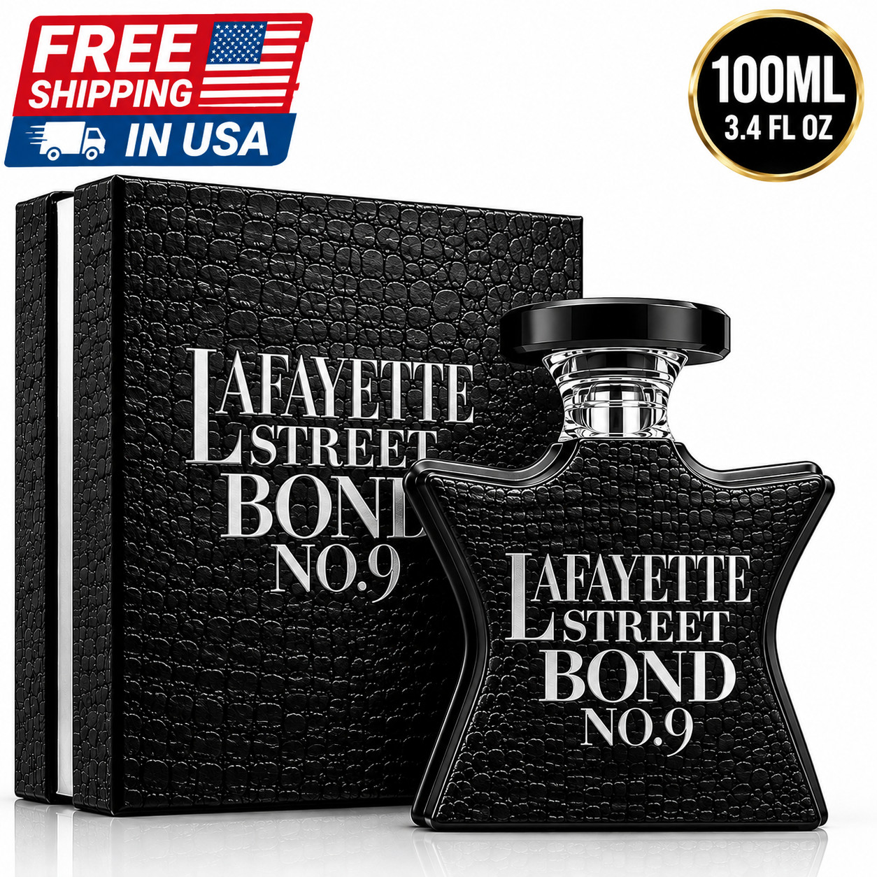 BOND NO. 9 LAFAYETTE STREET EAU DE PARFUM 3.3 OZ / 100ML | UNISEX NEW IN BOX