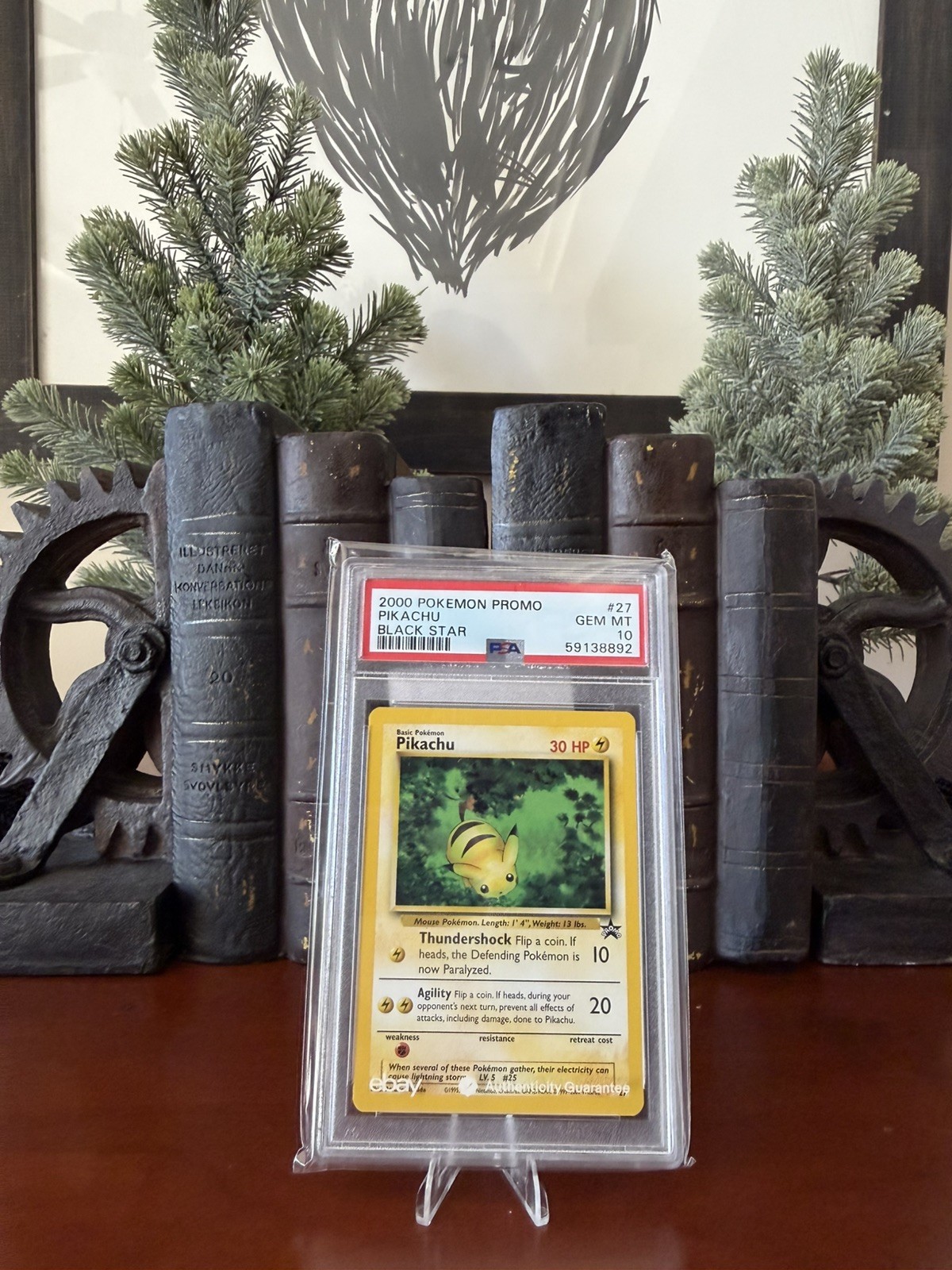 Pokémon Pikachu Black Star Promo #27 PSA 10 GEM MT 2000 Wizards of the Coast Pokémon Pikachu Black Star Promo #27 PSA 10 GEM MT 2000 Wizards of the Coast