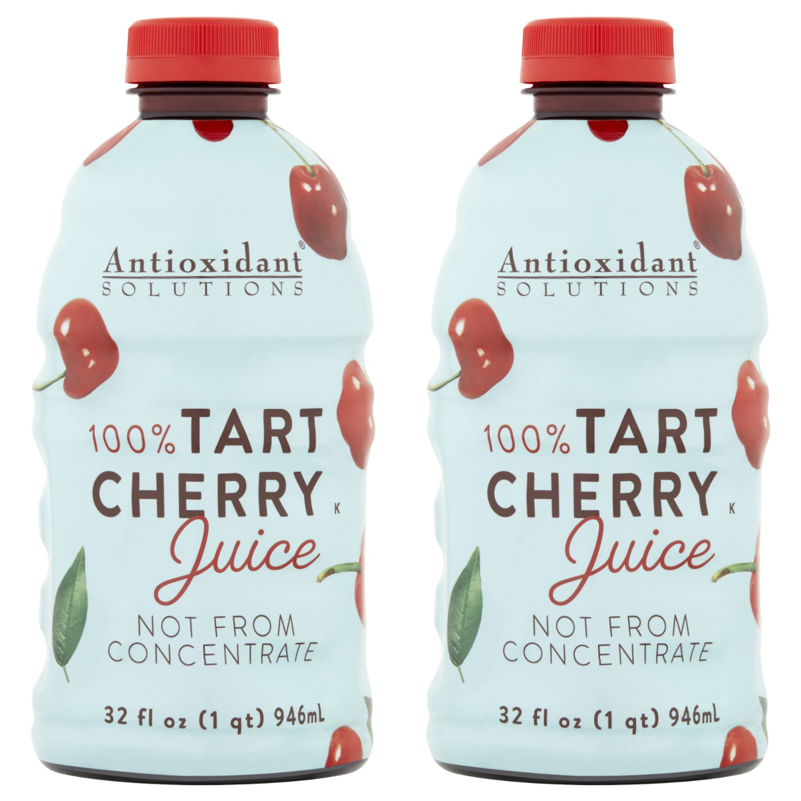 Antioxidant Solutions 100% Pure Tart Cherry Juice Not From Concentrate 2 Pack Antioxidant Solutions 100% Pure Tart Cherry Juice Not From Concentrate 2 Pack