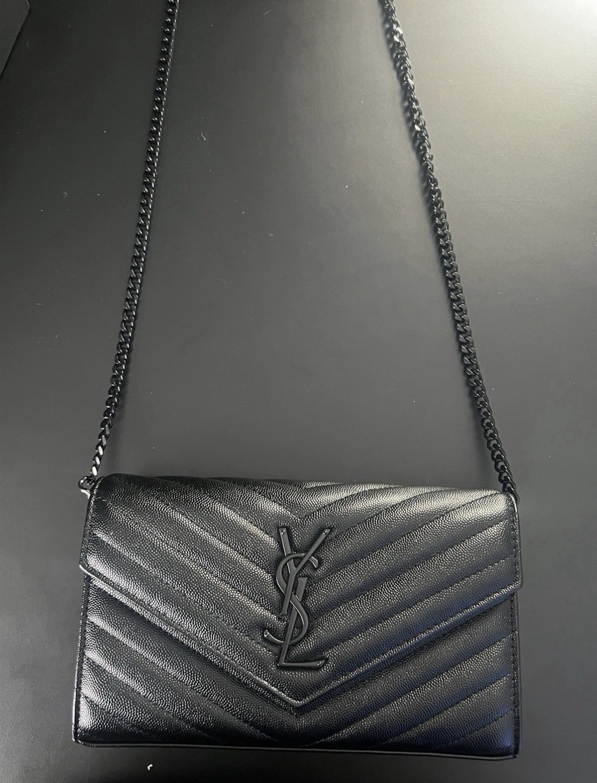 Ysl Saint Laurent Black Crossybody Bag