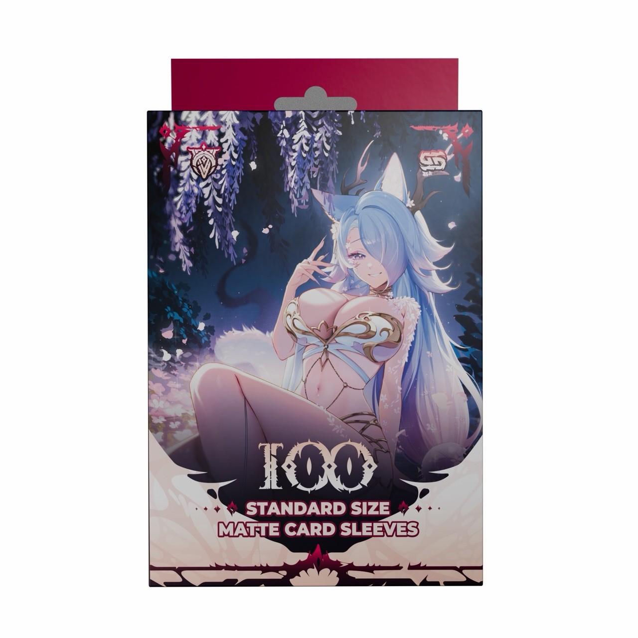 GamerSupps VCard Divine Chaos Card Silvervale, 100 Matte Card Sleeves GamerSupps VCard Divine Chaos Card Silvervale, 100 Matte Card Sleeves