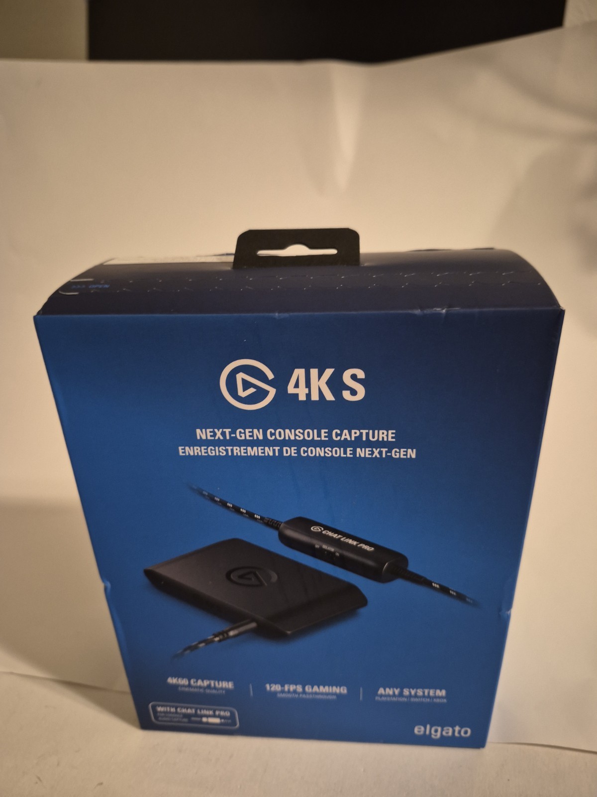 ELGATO 20GBR9901 4K S External Game Capture Card 4K60 Black