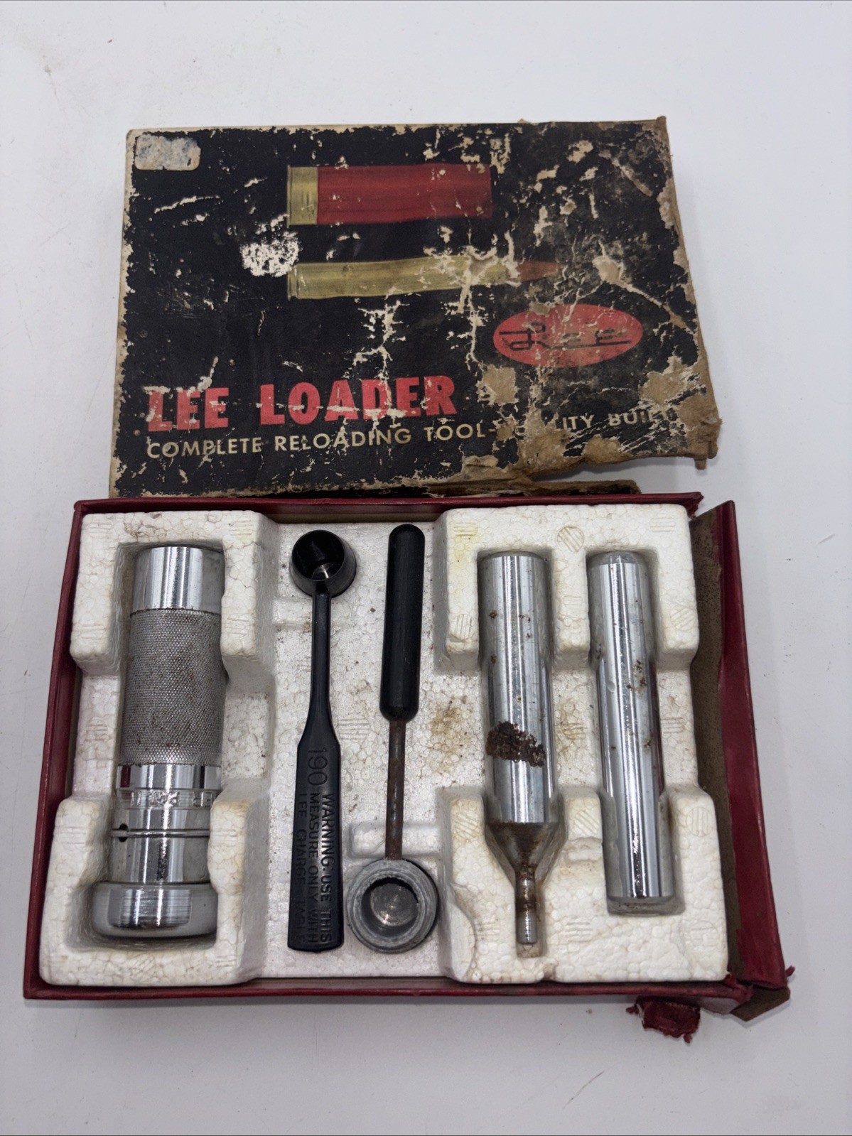 Vintage Lee Loader Reloading Tools For Shotgun Shells 12 Ga. 2-3/4 Shells Vintage Lee Loader Reloading Tools For Shotgun Shells 12 Ga. 2-3/4 Shells