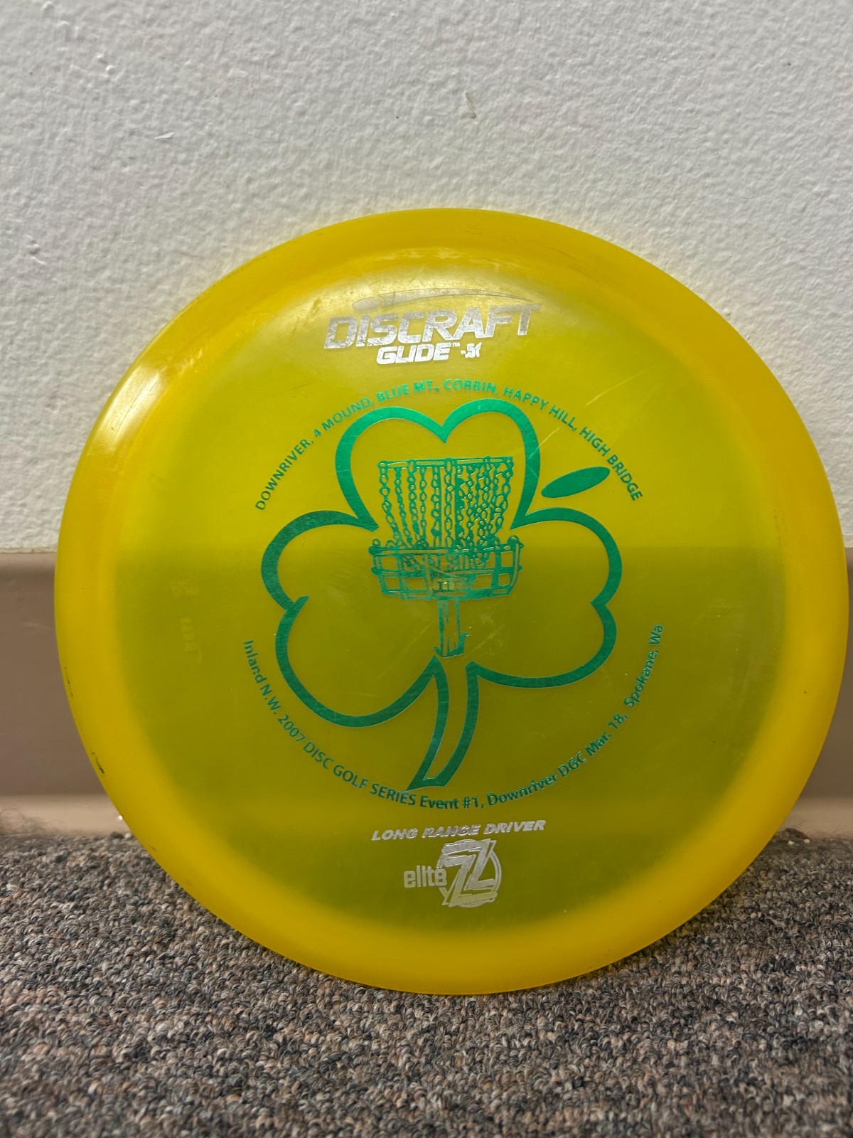 USED DISCRAFT Elite Z-LINE GLIDE 176g, PFN, OOP (6,5,-3,2)