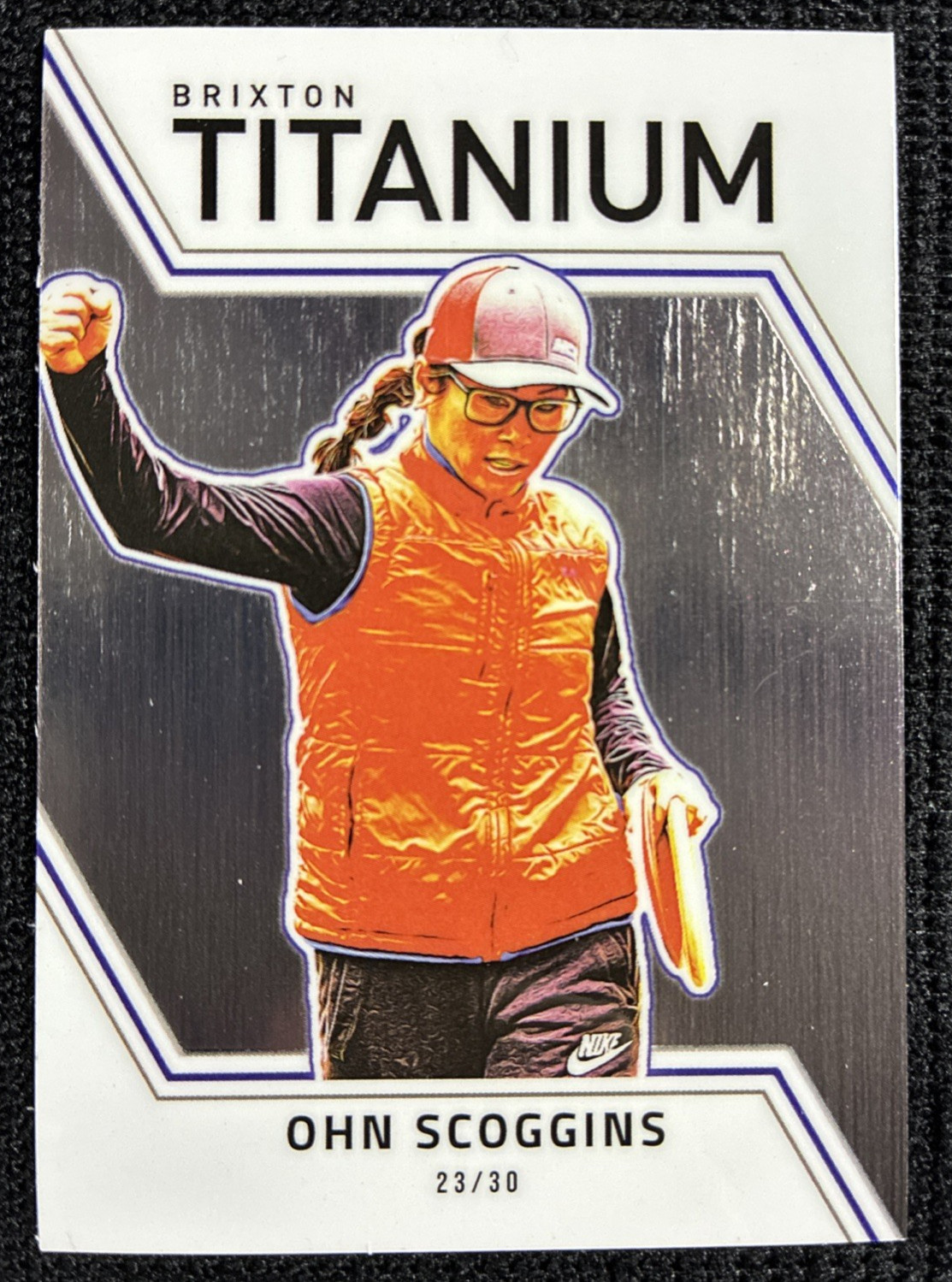2025 Brixton Titanium Brushed #41 Ohn Scoggins /30 2025 Brixton Titanium Brushed #41 Ohn Scoggins /30
