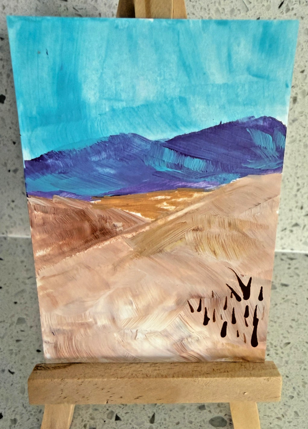 ACEO/ATC Original Acrylic Mini Painting \