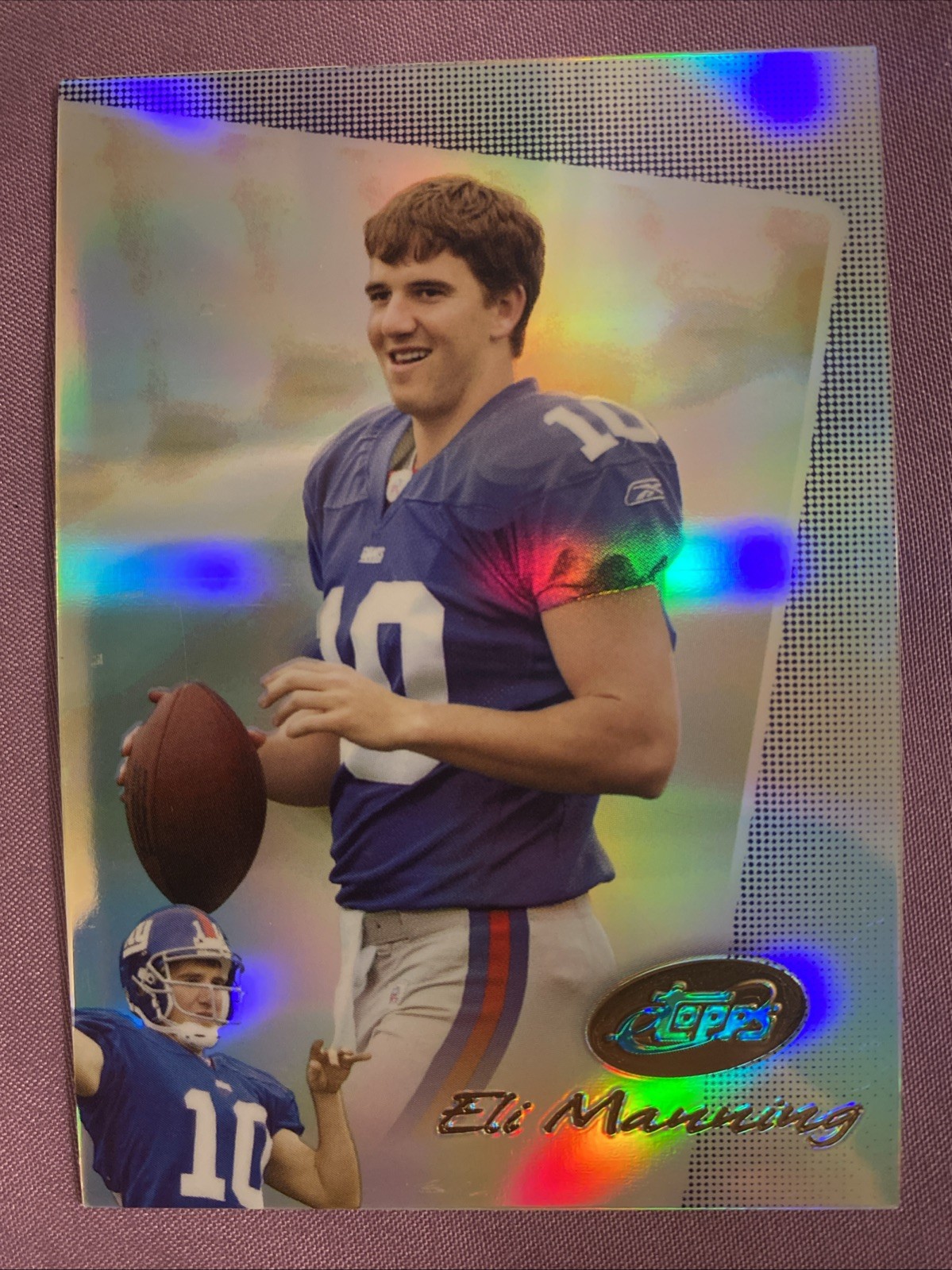 Topps 2004 eTopps Prospects #44 Eli Manning New York Giants  /3750