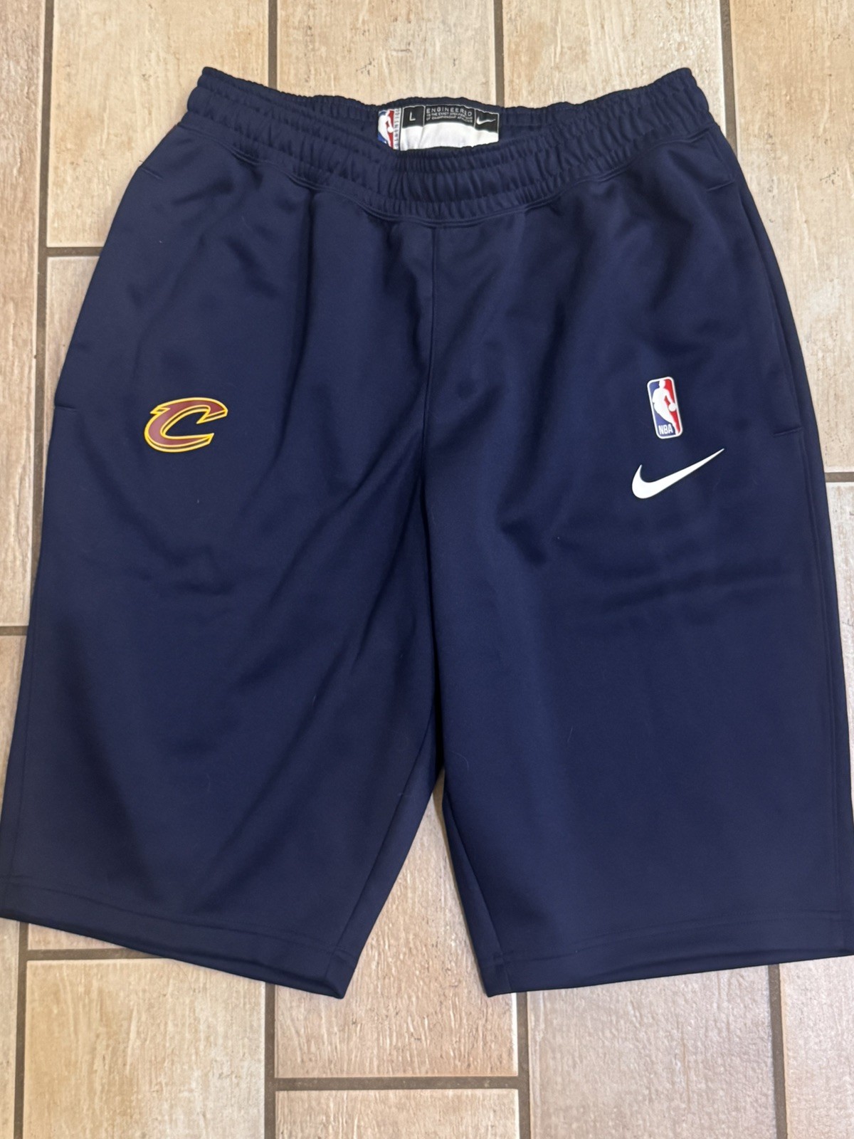 Nike Cleveland Cavaliers NBA Authentics Engineered Shorts Size Mens Large NWT Nike Cleveland Cavaliers NBA Authentics Engineered Shorts Size Mens Large NWT