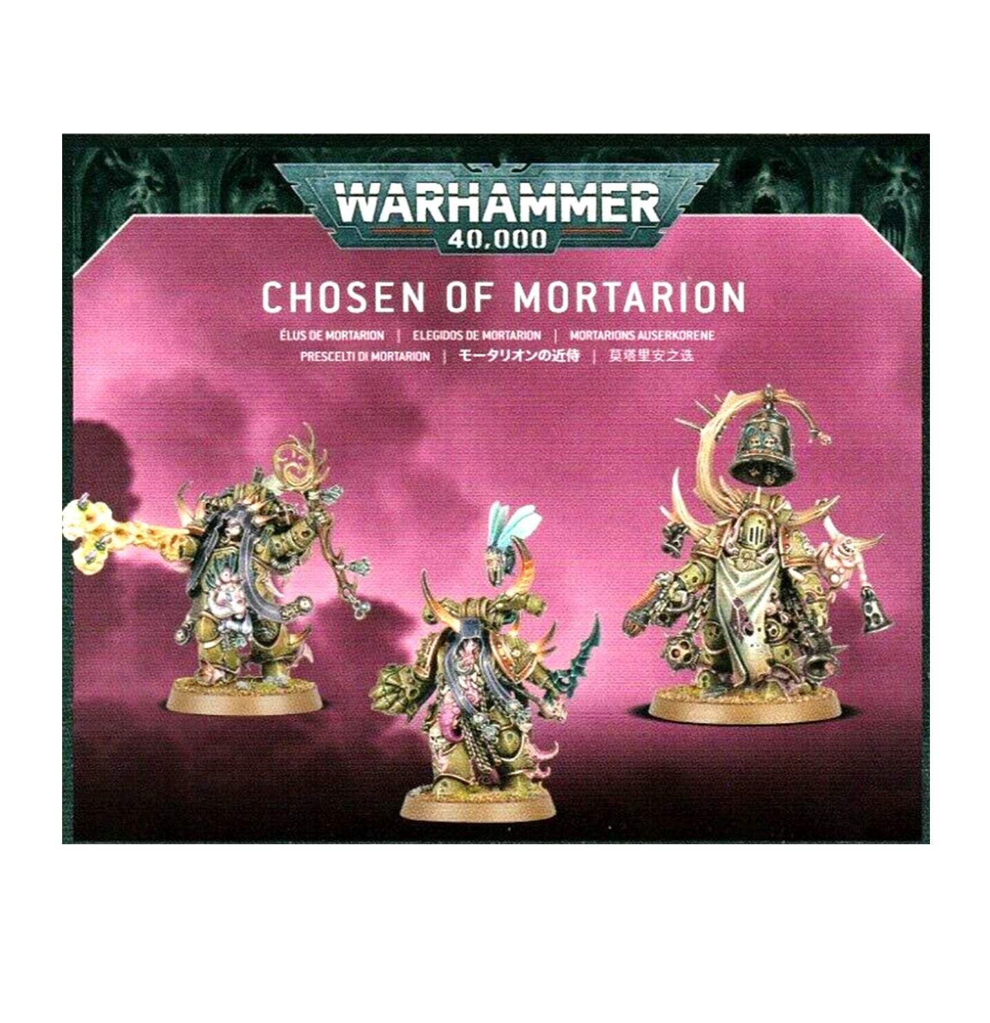 Chosen of Mortarion Malignant Plaguecaster Death Guard Warhammer 40K