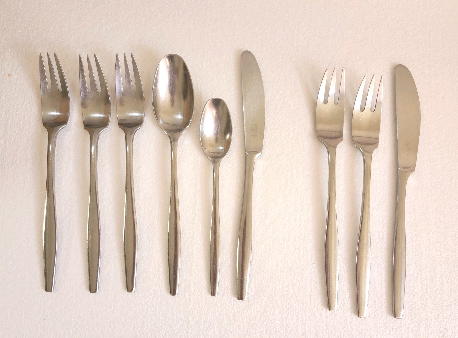  VTG VARIATION V Dansk Designs Germany Duck & Finland Flatware JHQ MCM 9 PC Lot