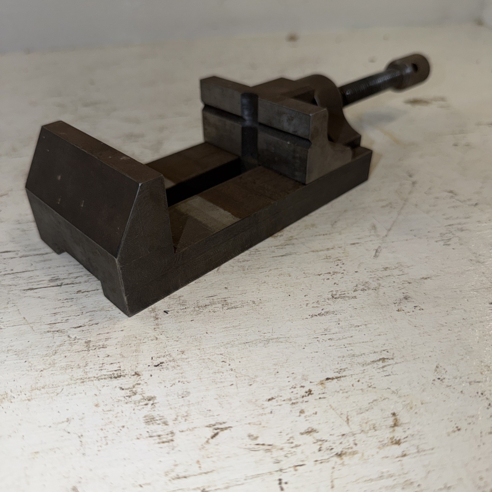 VINTAGE PRECISION 3” TOOLMAKERS GRINDING MICRO MILLING VISE CROSS GROVED JAWS