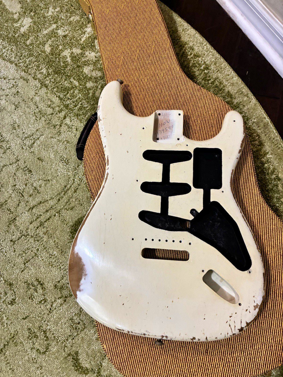 Fender Custom Shop USA Eric Clapton Body Relic Aged White